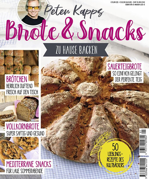 Peter Kapp neues Backbuch Brote und Snacks